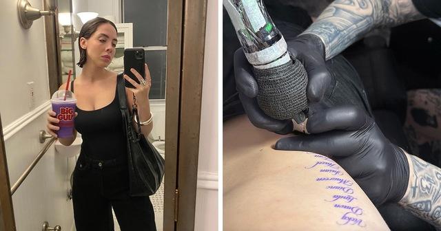 She Tattooed Her Exes’ Mothers’ Names—And The Internet Completely Lost Its Mind